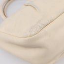 Salvatore Ferragamo Vala Shoulder Bag Leather 2way Ivory Gold Tone Auth 207588-21