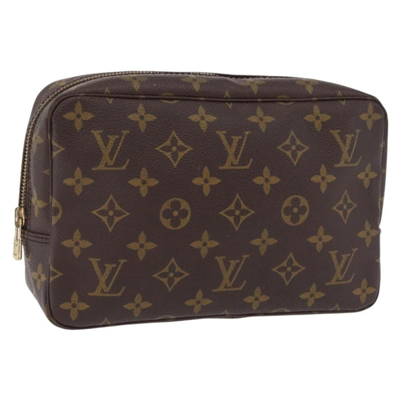 LOUIS VUITTON Monogram Trousse Toilette 23 Clutch Bag M47524 LV Auth 207590A
