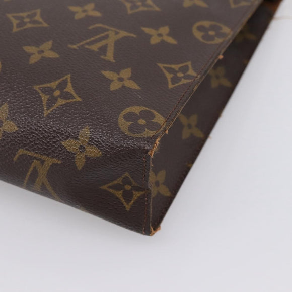 LOUIS VUITTON Monogram Poche Toilette 26 Pouch M47542 LV Auth 207591