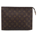 LOUIS VUITTON Monogram Poche Toilette 26 Pouch M47542 LV Auth 207591-13