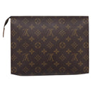 LOUIS VUITTON Monogram Poche Toilette 26 Pouch M47542 LV Auth 207591-2