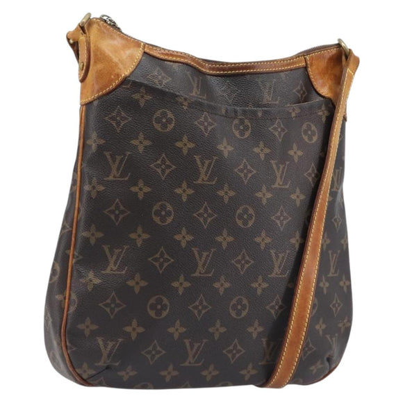 LOUIS VUITTON Monogram Odeon MM Shoulder Bag M56389 LV Auth 207592