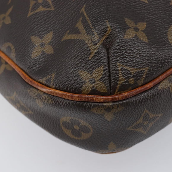 LOUIS VUITTON Monogram Odeon MM Shoulder Bag M56389 LV Auth 207592