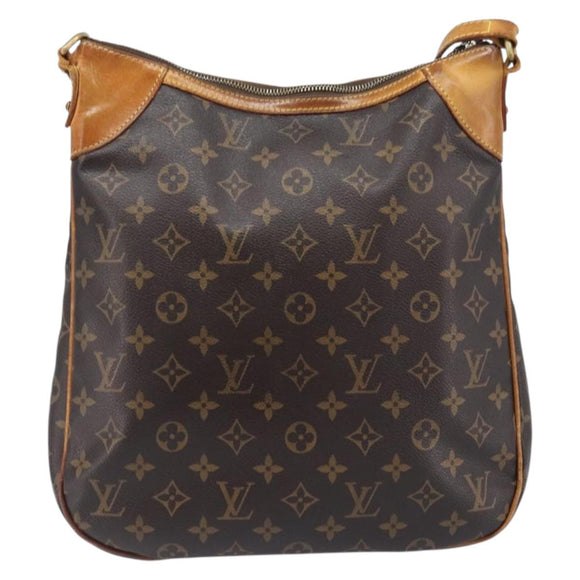 LOUIS VUITTON Monogram Odeon MM Shoulder Bag M56389 LV Auth 207592