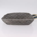GUCCI GG Canvas Shoulder Bag Silver 181092 Auth 207594-5