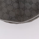 GUCCI GG Canvas Shoulder Bag Silver 181092 Auth 207594-17