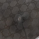 GUCCI GG Canvas Shoulder Bag Silver 181092 Auth 207594-10