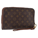 LOUIS VUITTON Monogram Orsay Clutch Bag M51790 LV Auth 207596-1