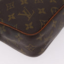 LOUIS VUITTON Monogram Compiegne 23 Clutch Bag M51847 LV Auth 207598-16