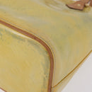 LOUIS VUITTON Monogram Vernis Houston Hand Bag Gris M91053 LV Auth 207601-18