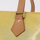LOUIS VUITTON Monogram Vernis Houston Hand Bag Gris M91053 LV Auth 207601-19