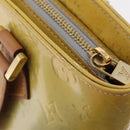 LOUIS VUITTON Monogram Vernis Houston Hand Bag Gris M91053 LV Auth 207601-20