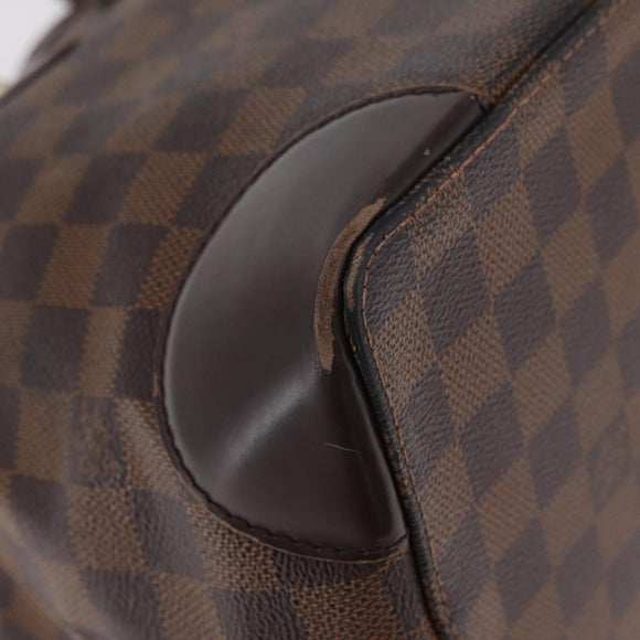 LOUIS VUITTON Damier Ebene Hampstead PM Tote Bag N51205 LV Auth 207603