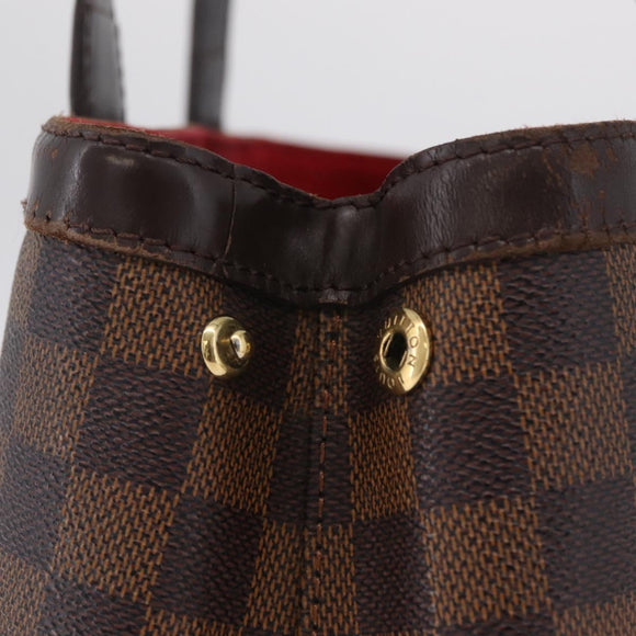 LOUIS VUITTON Damier Ebene Hampstead PM Tote Bag N51205 LV Auth 207603