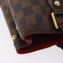 LOUIS VUITTON Damier Ebene Hampstead PM Tote Bag N51205 LV Auth 207603-15