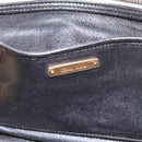 Miu Miu Biker Hand Bag Leather 2way Yellow Gold Auth 207612A-16