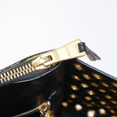 Miu Miu Biker Hand Bag Leather 2way Yellow Gold Auth 207612A-22