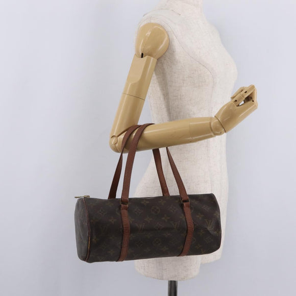 LOUIS VUITTON Monogram Papillon 30 Hand Bag M51365 LV Auth 207630