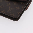 LOUIS VUITTON Monogram Double Rabat Shoulder Bag M51815 LV Auth 207633-13