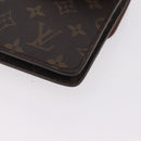 LOUIS VUITTON Monogram Double Rabat Shoulder Bag M51815 LV Auth 207633-15