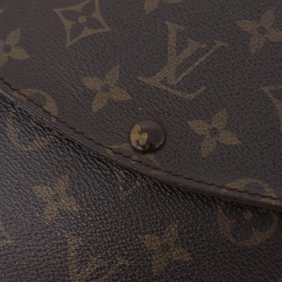 LOUIS VUITTON Monogram Double Rabat Shoulder Bag M51815 LV Auth 207633