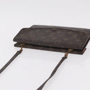 LOUIS VUITTON Monogram Double Rabat Shoulder Bag M51815 LV Auth 207633-6