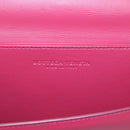 Bottega Veneta Shoulder Bag Leather Wine Red Gold Auth 207636V-18