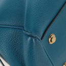 LOUIS VUITTON Mira MM Hand Bag Leather Blue M55023 LV Auth 207637M-8