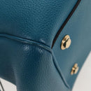 LOUIS VUITTON Mira MM Hand Bag Leather Blue M55023 LV Auth 207637M-16