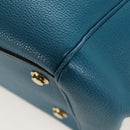 LOUIS VUITTON Mira MM Hand Bag Leather Blue M55023 LV Auth 207637M-13
