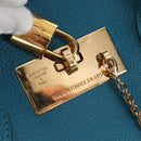 LOUIS VUITTON Mira MM Hand Bag Leather Blue M55023 LV Auth 207637M-16
