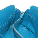 LOUIS VUITTON Mira MM Hand Bag Leather Blue M55023 LV Auth 207637M-20