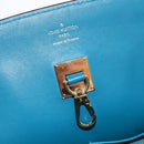 LOUIS VUITTON Mira MM Hand Bag Leather Blue M55023 LV Auth 207637M-27