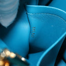 LOUIS VUITTON Mira MM Hand Bag Leather Blue M55023 LV Auth 207637M-11