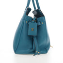 LOUIS VUITTON Mira MM Hand Bag Leather Blue M55023 LV Auth 207637M-4