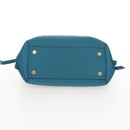 LOUIS VUITTON Mira MM Hand Bag Leather Blue M55023 LV Auth 207637M-9