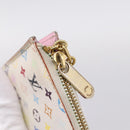 LOUIS VUITTON Multicolor Pochette ClesNM Coin Purse M93734 LV Auth 207645-17