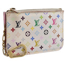 LOUIS VUITTON Multicolor Pochette ClesNM Coin Purse M93734 LV Auth 207645-1