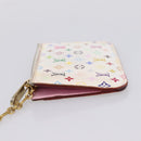 LOUIS VUITTON Multicolor Pochette ClesNM Coin Purse M93734 LV Auth 207645-3