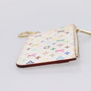 LOUIS VUITTON Multicolor Pochette ClesNM Coin Purse M93734 LV Auth 207645-4