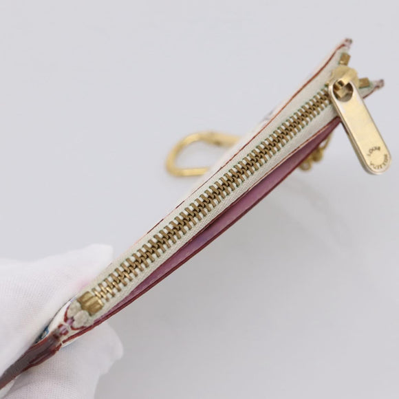 LOUIS VUITTON Multicolor Pochette ClesNM Coin Purse M93734 LV Auth 207645