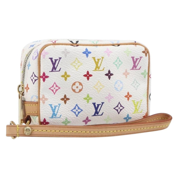 LOUIS VUITTON Monogram Multicolor Trousse Wapity Pouch M58033 LV Auth 207650V
