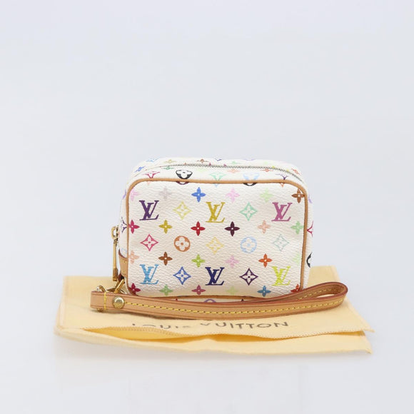 LOUIS VUITTON Monogram Multicolor Trousse Wapity Pouch M58033 LV Auth 207650V