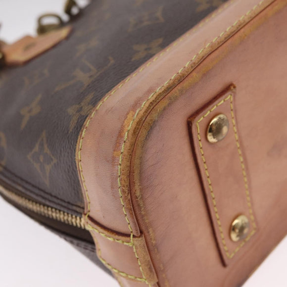LOUIS VUITTON Monogram Alma BB Hand Bag M53152 LV Auth 207653