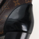 LOUIS VUITTON Monogram Star Trail Ankle Boots 36 LV Auth 207654M-10