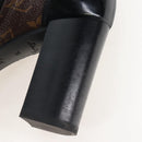 LOUIS VUITTON Monogram Star Trail Ankle Boots 36 LV Auth 207654M-11