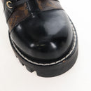 LOUIS VUITTON Monogram Star Trail Ankle Boots 36 LV Auth 207654M-17