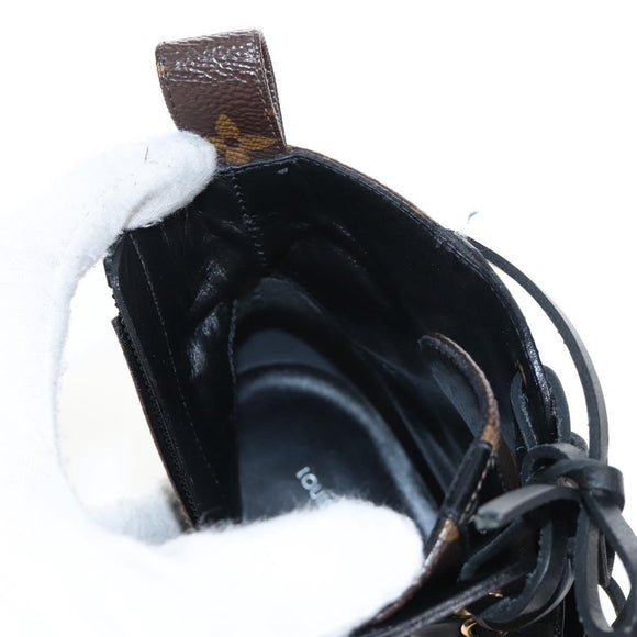 LOUIS VUITTON Monogram Star Trail Ankle Boots 36 LV Auth 207654M