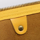 LOUIS VUITTON Epi Keepall 55 Boston Bag Yellow LV Auth 207657A-22