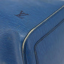 LOUIS VUITTON Epi Keepall 45 Boston Bag Blue M42975 LV Auth 207658-11